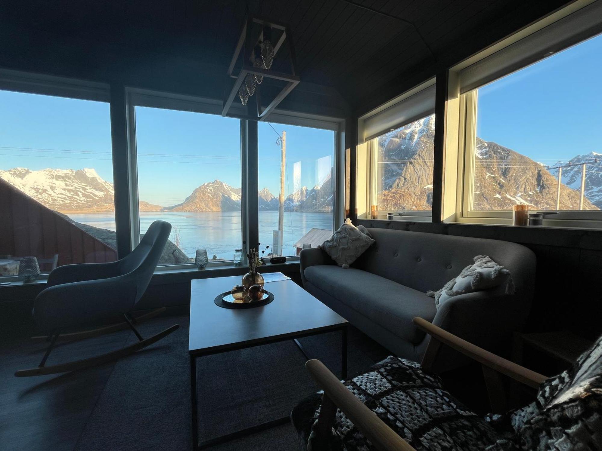 Вилла Reinefjord Panorama Москенес Экстерьер фото