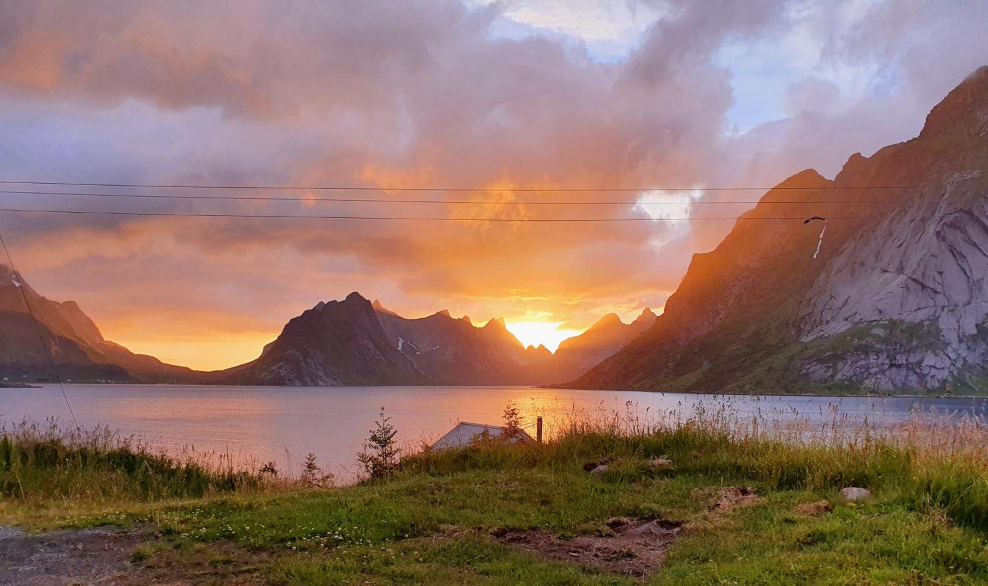 Вилла Reinefjord Panorama Москенес Экстерьер фото